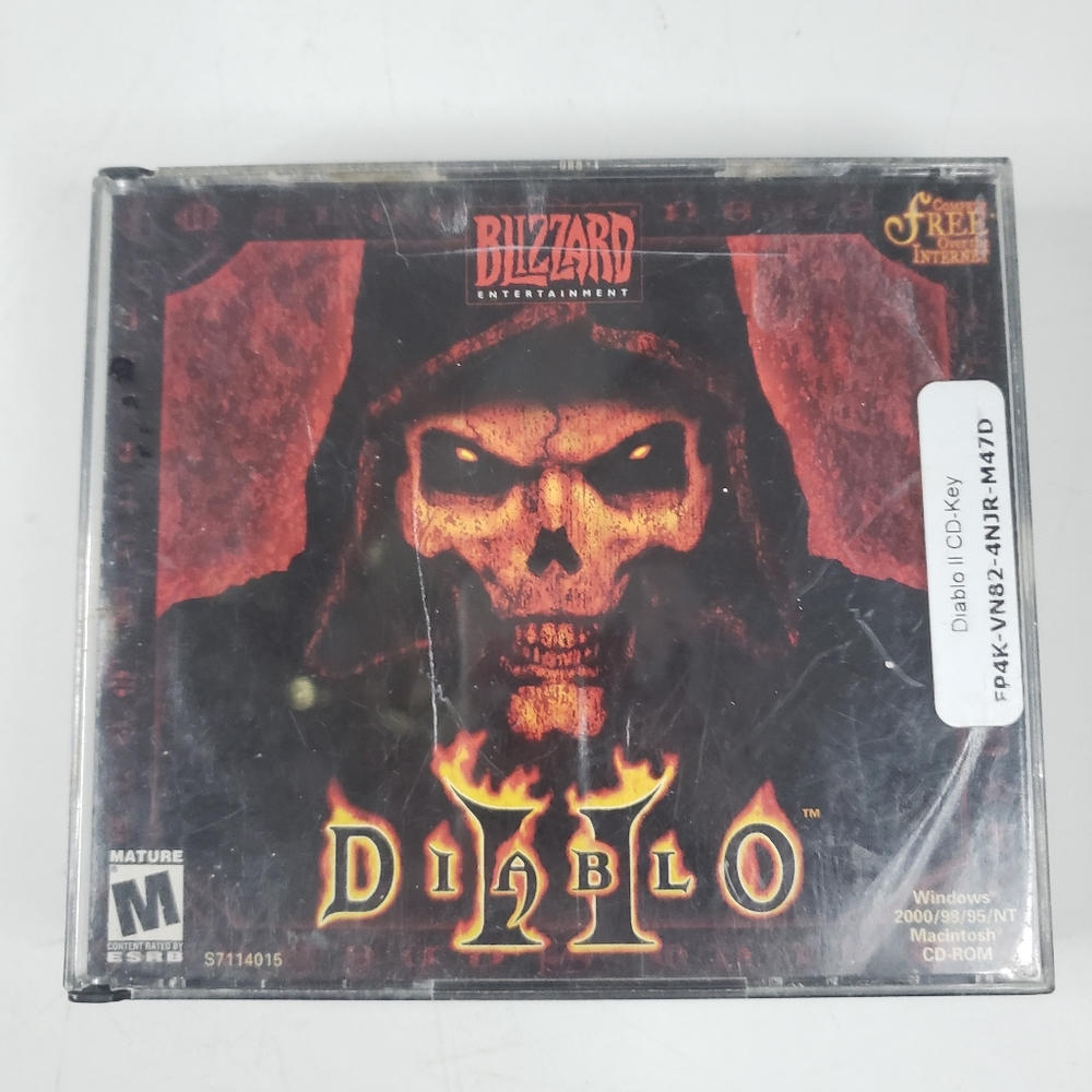 Diablo 2 (CD-ROM, 2000) by Blizzard Ent. Windows 2000, 98, 95, NT Macintosh
